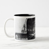 Längsquerschnitt von St Peter Zweifarbige Tasse (Links)