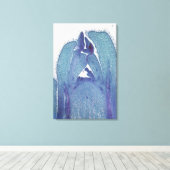 Längsschnitt eines Ahornstammes (Acer) Leinwanddruck (Insitu (Holzboden))