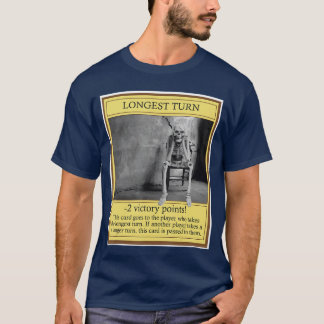 Längste lustige Game Board Gaming Spiel Nacht T-Shirt