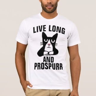 LÄNGSTE UND PROSPURENDE PANDA KITTY CAT-T - Shirt