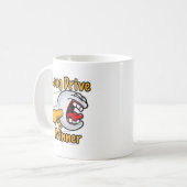 Längster Antriebs-Sieger-Loch-Prize Golf-Turnier Kaffeetasse (Vorderseite Links)