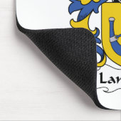 Langston Familienwappen Mousepad (Ecke)