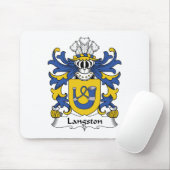 Langston Familienwappen Mousepad (Mit Mouse)
