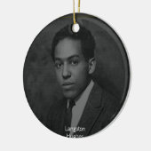 Langston Hughes Keramikornament (Links)