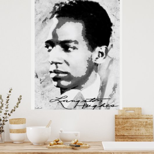 Langston Hughes Poster (Küche)