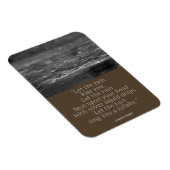 Langston Hughes Rain Zitat Magnet (Rechte Seite)