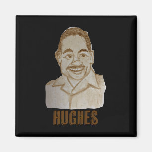 Langston Hughes Sticker Magnet