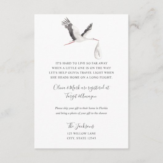 LangstreckenBabypartyeinsatz Begleitkarte (Vorderseite)