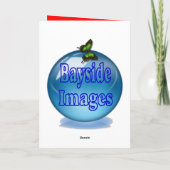 LangstreckenLiebe-Angelegenheits-Gruß-Karte Karte (Rückseite)