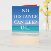 LangstreckenLiebe-Angelegenheits-Gruß-Karte Karte (Gelbe Blume)