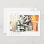 "LangstreckenLIEFERUNGEN" Postkarte (Vorne/Hinten)