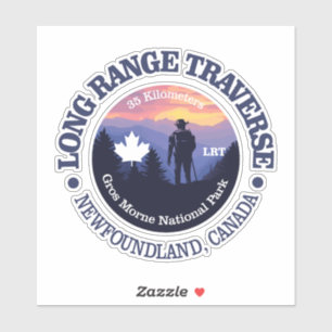 Langstreckentransfer (rd2) aufkleber