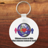 Langstreckenverhältnis Schlüsselanhänger (Vorderseite)