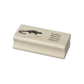 Langtailed Pangolin Cartoon Gummistempel (Stempel)