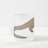 Langtailed Pangolin Cartoon Mattglastasse (Vorderseite Links)