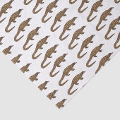 Langtailed Pangolin Cartoon Seidenpapier (Ausschnitt)