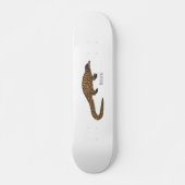 Langtailed Pangolin Cartoon Skateboard (Vorne)