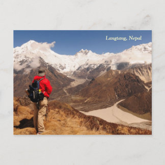 Langtang Mountains Postkarte