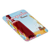 Languedoc Frankreich Reiseplakat Magnet (Rechte Seite)