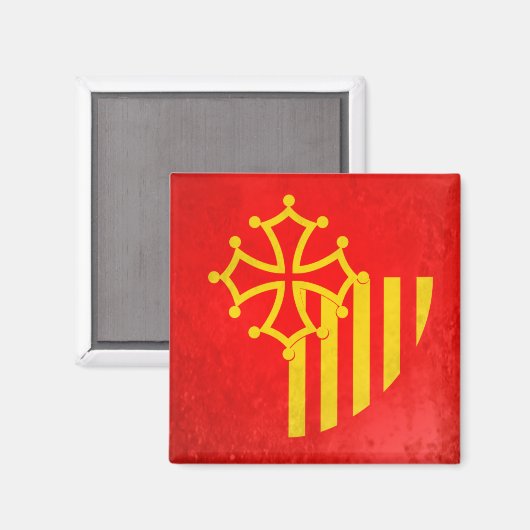 Languedoc-Roussillon Magnet (Vorderseite/Rückseite)