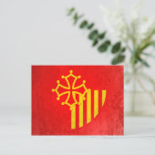 Languedoc-Roussillon Postkarte (Stehend Vorderseite)