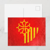 Languedoc-Roussillon Postkarte (Vorne/Hinten)