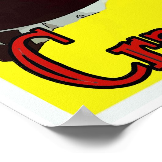 Languste: gekochte Platter Poster (Ecke)