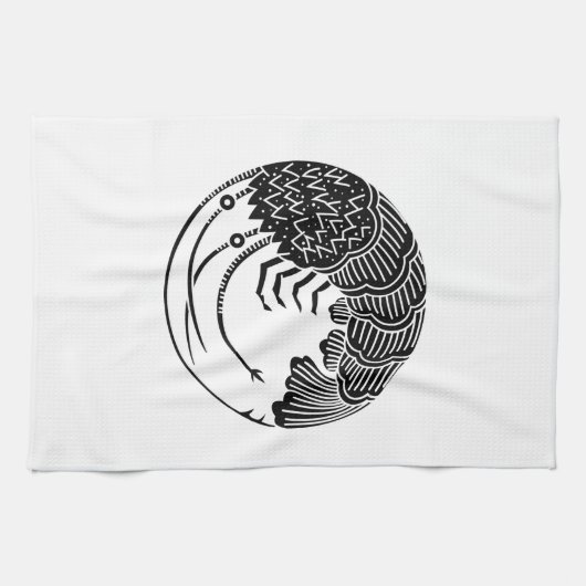 Languste Geschirrtuch (Horizontal)