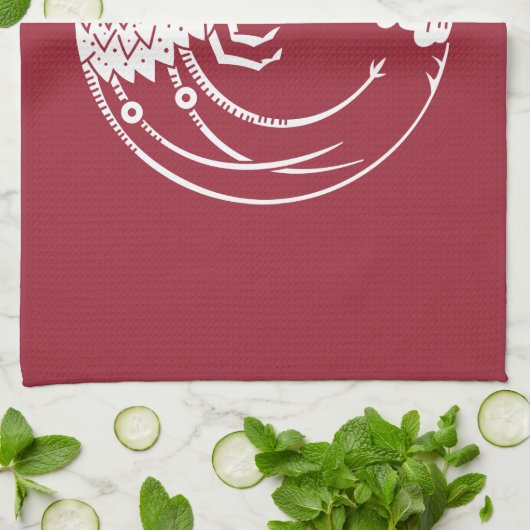 Languste Handtuch (Gefaltet)