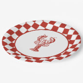 Languste/Hummerkohl Pappteller (Schrägansicht)