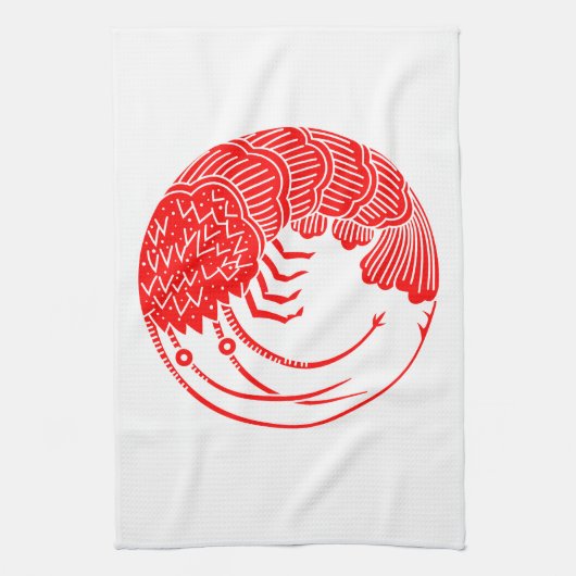 Languste Küchentuch (Vertikal)