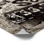 Languste [Kunstdruckerei] Poster (Ecke)