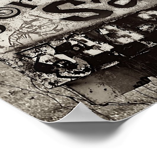 Languste [Kunstdruckerei] Poster (Ecke)