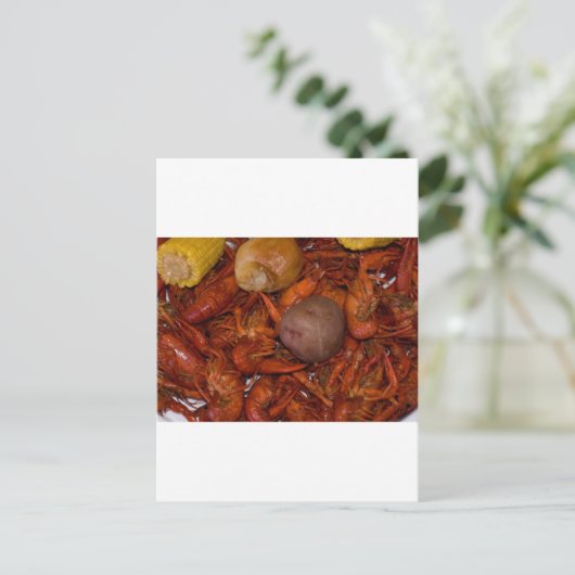 Languste Postkarte (Stehend Vorderseite)