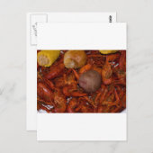 Languste Postkarte (Vorne/Hinten)