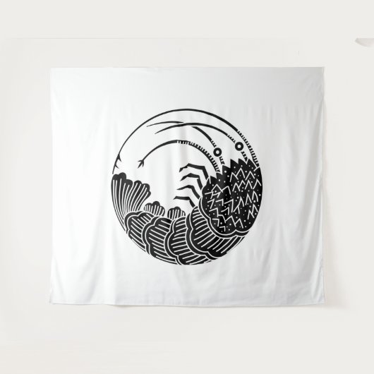 Languste Wandteppich (Vorderseite (Horizontal))