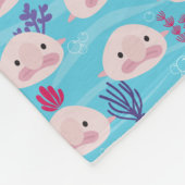 Langusten Fleecedecke (Ecke)