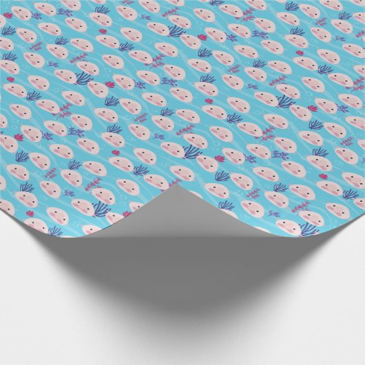 Langusten Geschenkpapier (Ecke)