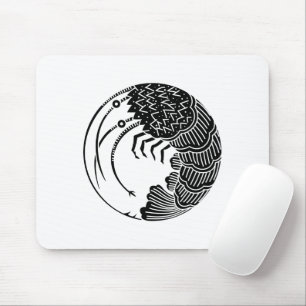 Langusten Kreis Mousepad