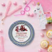 Langusten-Meeresfrüchte-Kot Neu oder Verlobung Bla Pappteller (Party)