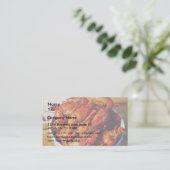 Langusten Visitenkarte (Stehend Vorderseite)