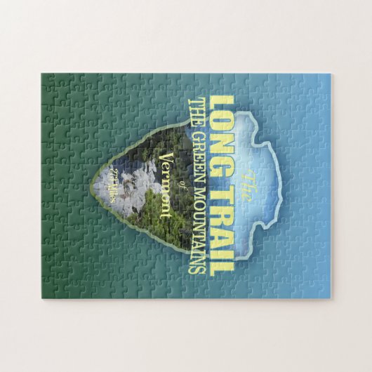 Langweg (Pfeilspitzen) Puzzle (Horizontal)