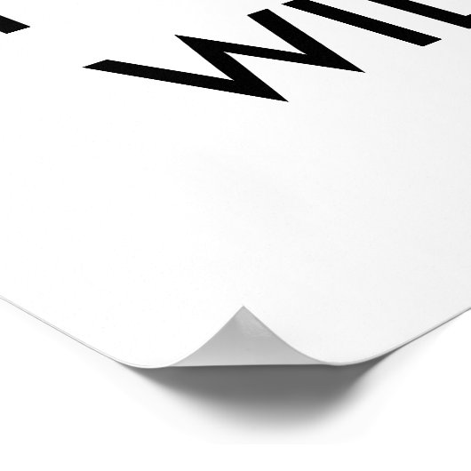 langweiliges Essay Poster (Ecke)