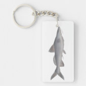 Langweißfisch Schlüsselanhänger (Vorderseite)