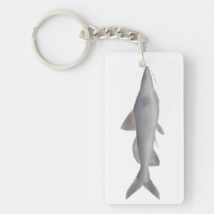 Langweißfisch Schlüsselanhänger