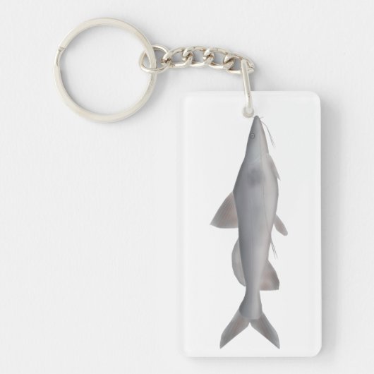 Langweißfisch Schlüsselanhänger (Vorderseite)