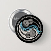 LangWelZ Yin Yang Button (Vorne & Hinten)