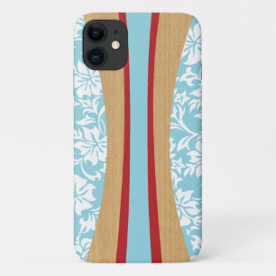 Laniakea Hawaiian Imitats Wood Aqua Surfboard Case-Mate iPhone Hülle
