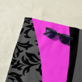 Laniakea Hawaiian Striped Surfboard - Grau Strandtuch (Beispiel)