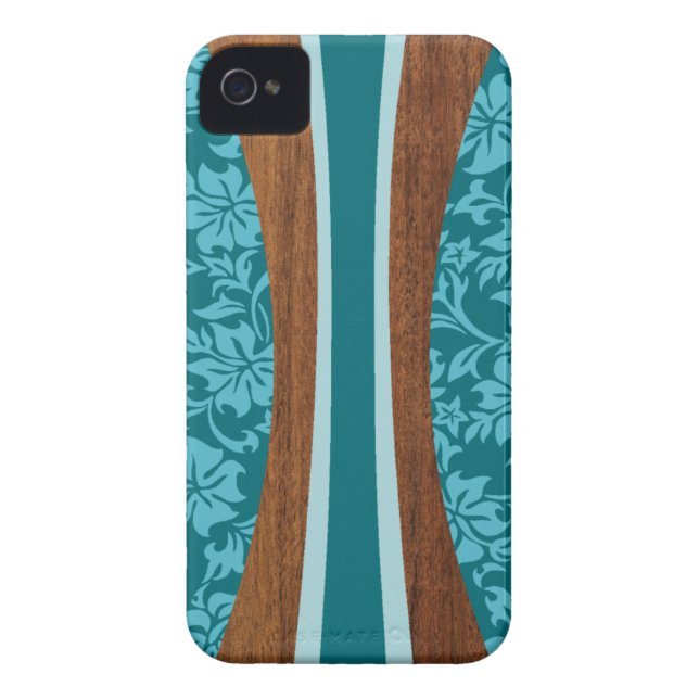 Laniakea Hawaiian Surfboard iPhone 4 Fälle Case-Mate iPhone Hülle (Rückseite)
